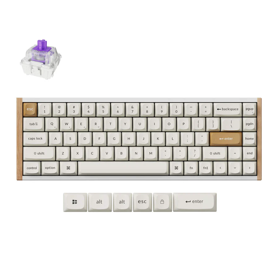 Keychron K6 HE Wireless Magnetic Switch Keyboard (US ANSI Layout) - Image 2