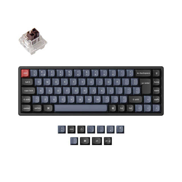 Keychron K6 Pro QMK/VIA Wireless Mechanical Keyboard ISO Layout Collection - Image 12