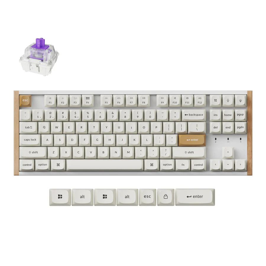 Keychron K8 HE Wireless Magnetic Switch Custom Keyboard (US ANSI Layout) - Image 2