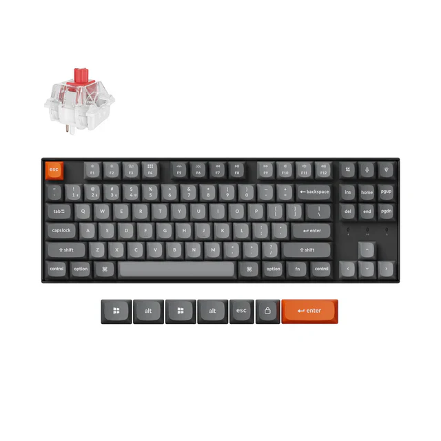 Keychron K8 Max QMK Wireless Mechanical Keyboard (US ANSI Layout) - Image 7