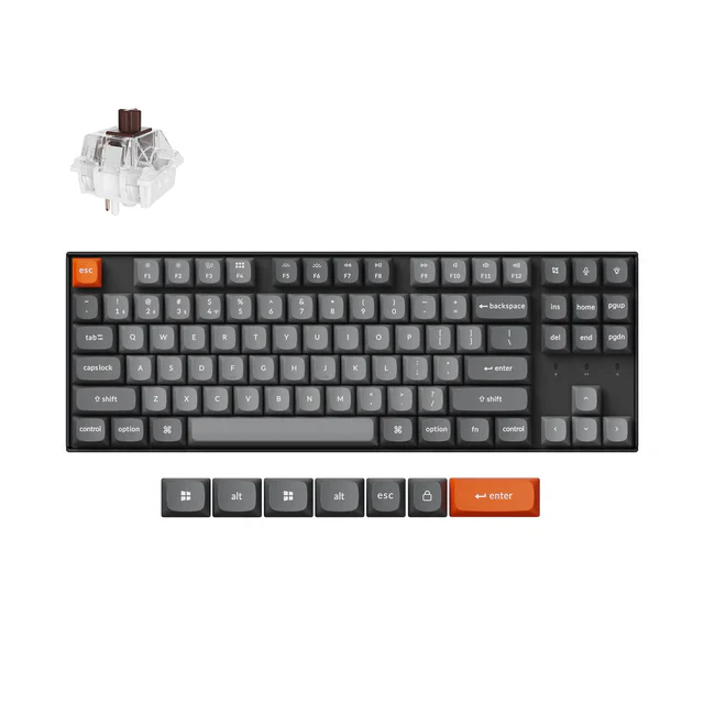 Keychron K8 Max QMK Wireless Mechanical Keyboard (US ANSI Layout) - Image 8