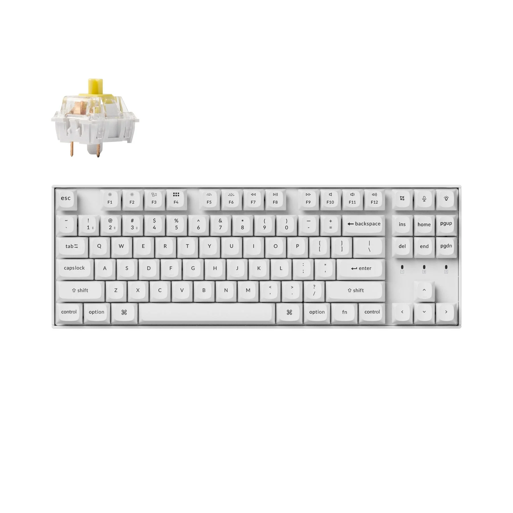 Keychron K8 Pro QMK/VIA Wireless Mechanical Keyboard (US ANSI Layout) - Image 13