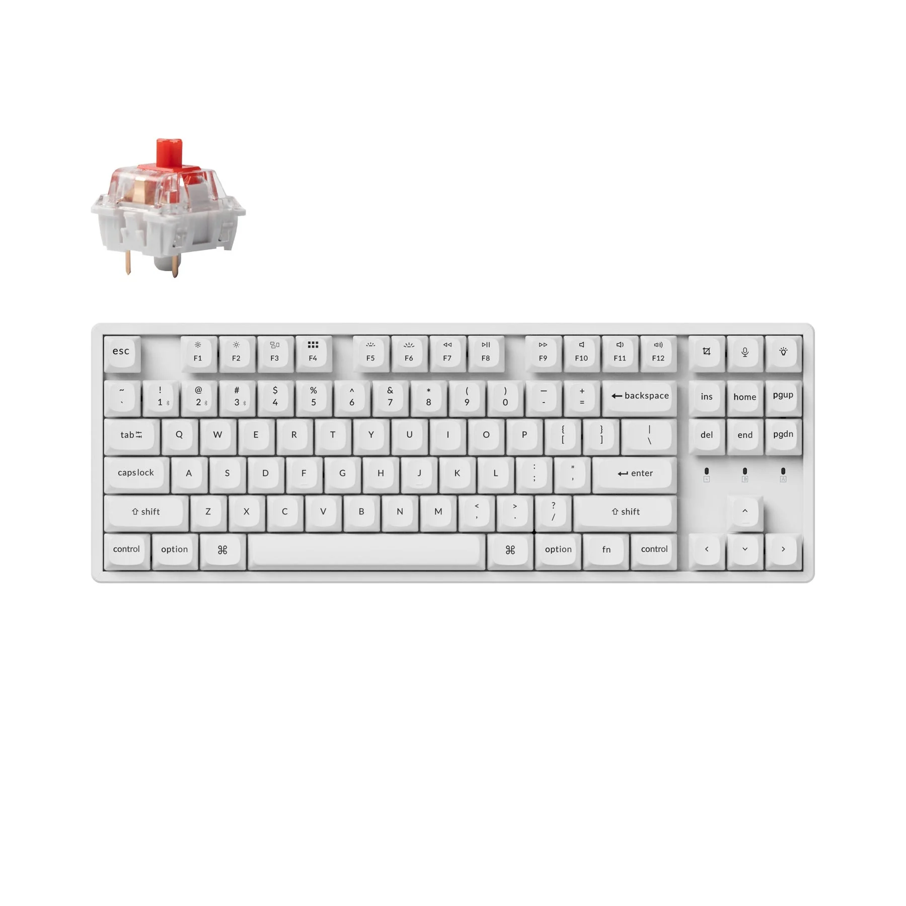 Keychron K8 Pro QMK/VIA Wireless Mechanical Keyboard (US ANSI Layout) - Image 14
