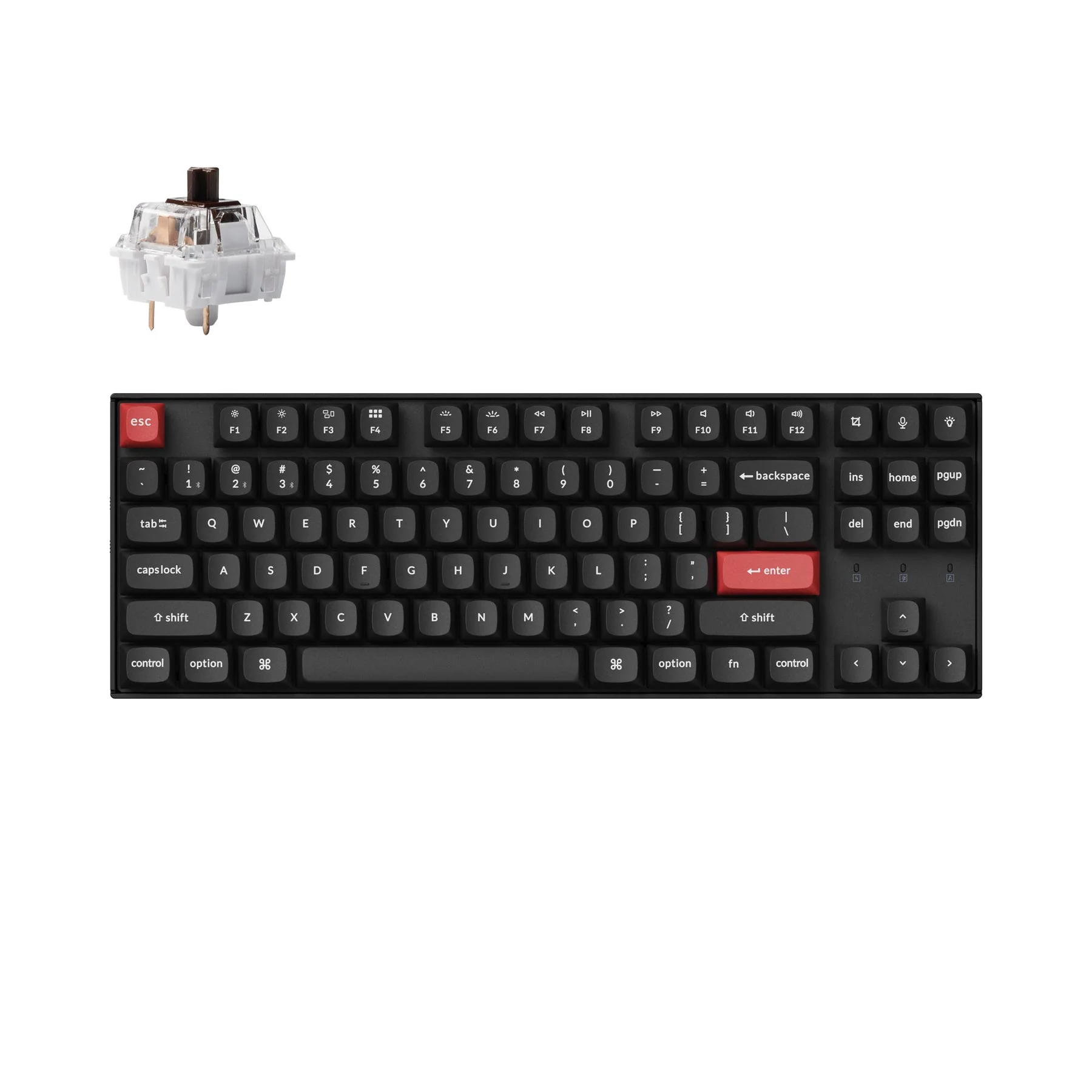 Keychron K8 Pro QMK/VIA Wireless Mechanical Keyboard (US ANSI Layout) - Image 18