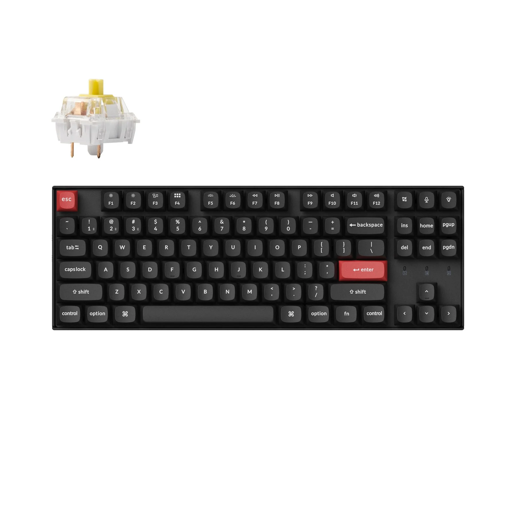 Keychron K8 Pro QMK/VIA Wireless Mechanical Keyboard (US ANSI Layout) - Image 19