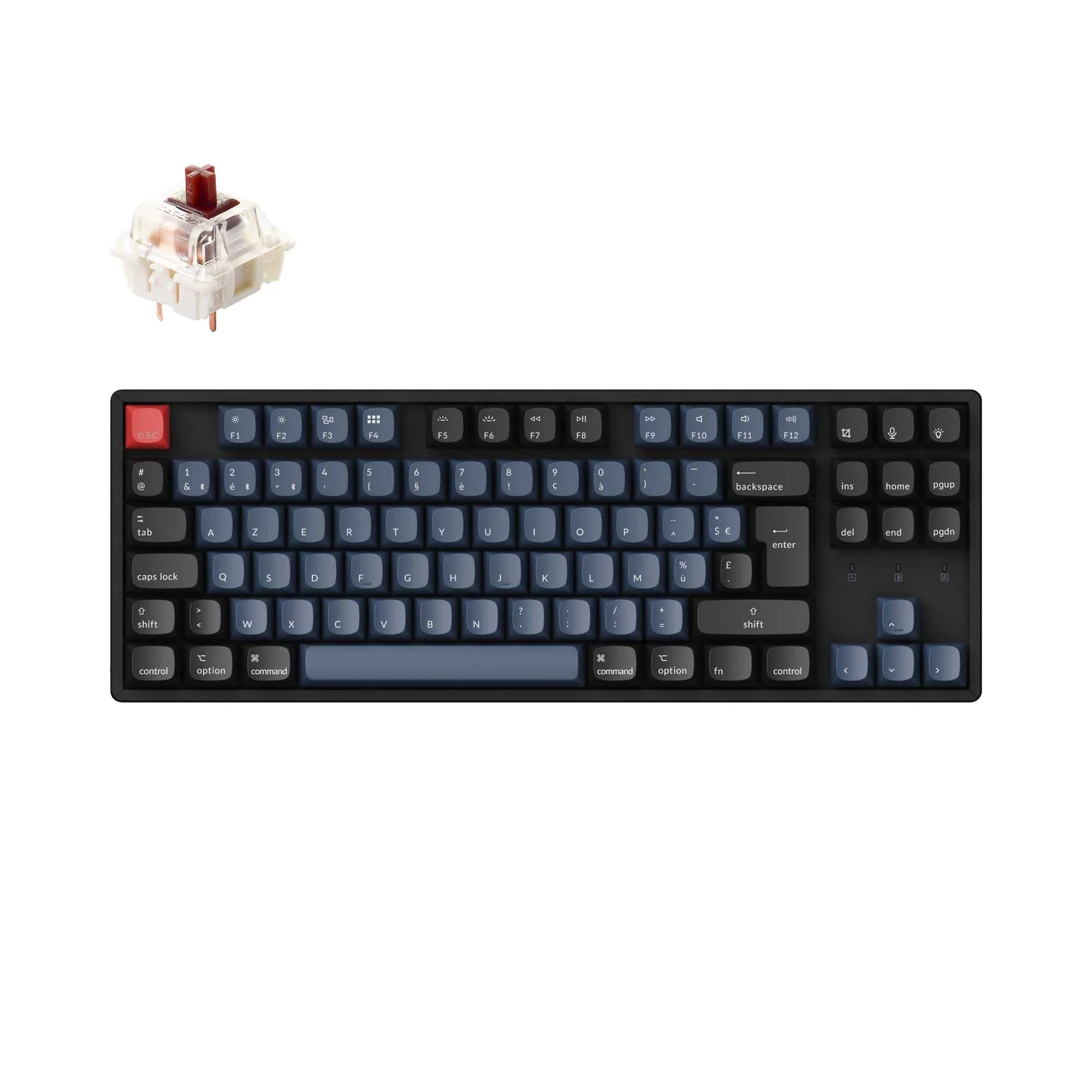 Keychron K8 Pro QMK/VIA Wireless Mechanical Keyboard ISO Layout Collection - Image 9