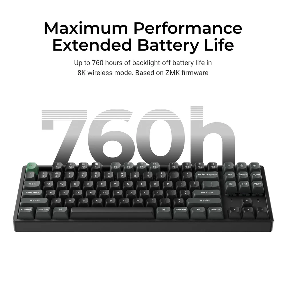 Keychron K8 Ultra 8K Wireless Custom Mechanical Keyboard ISO Layout Collection - Image 6
