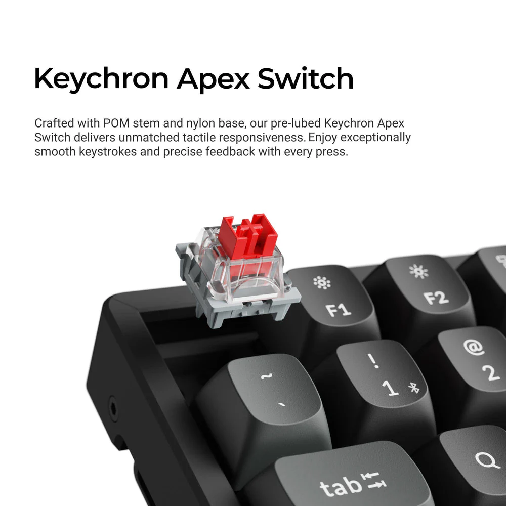 Keychron K8 Ultra 8K Wireless Custom Mechanical Keyboard (US ANSI Layout) - Image 2