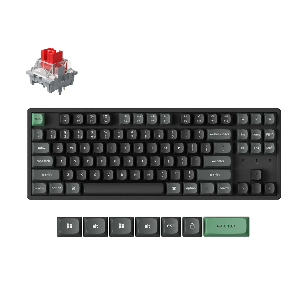 Keychron K8 Ultra 8K Wireless Custom Mechanical Keyboard (US ANSI Layout) - Image 9
