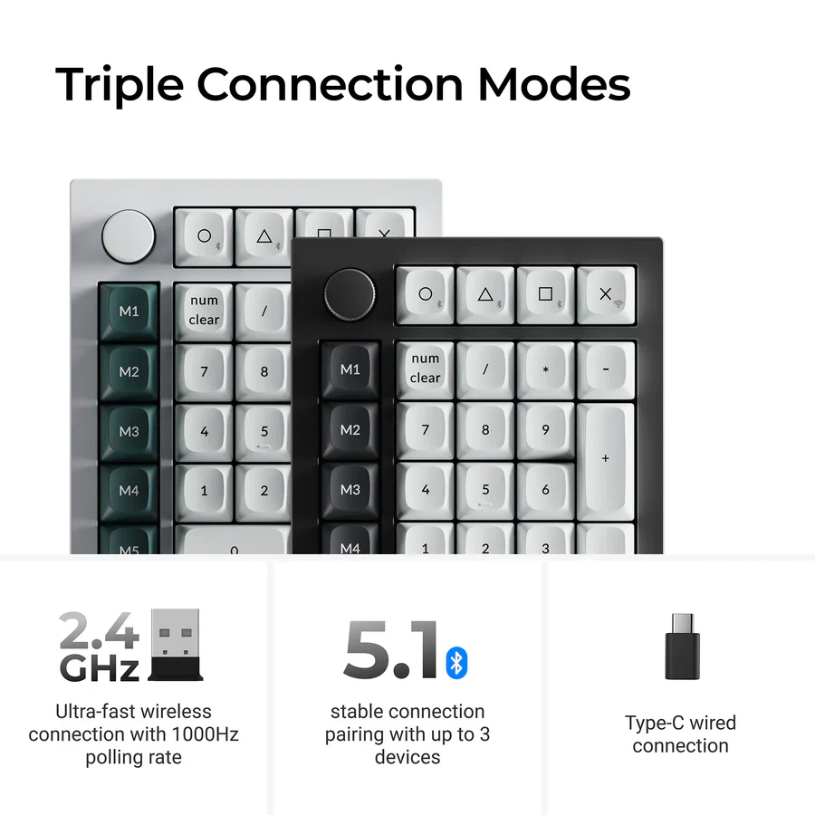 Keychron Q0 HE QMK Wireless Custom Number Pad - Image 4