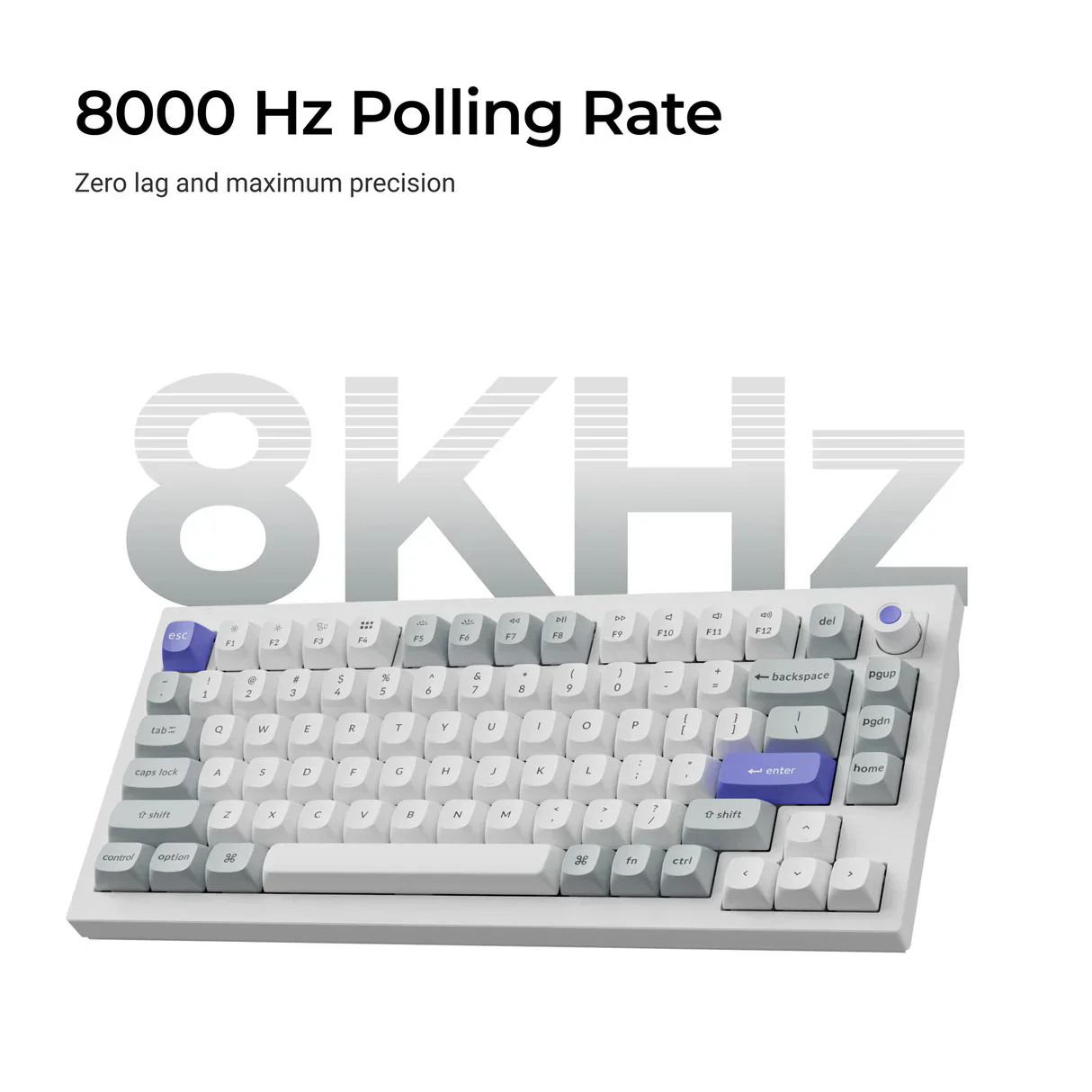 Keychron Q1 HE 8K Magnetic Switch Keyboard(US ANSI layout Only Wired Keyboard) - Image 4