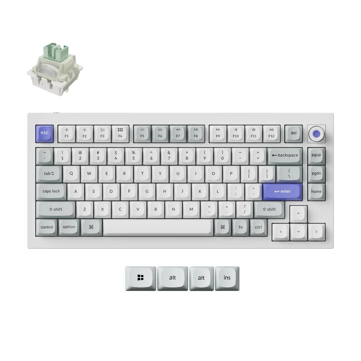 Keychron Q1 HE 8K Magnetic Switch Keyboard(US ANSI layout Only Wired Keyboard) - Image 6