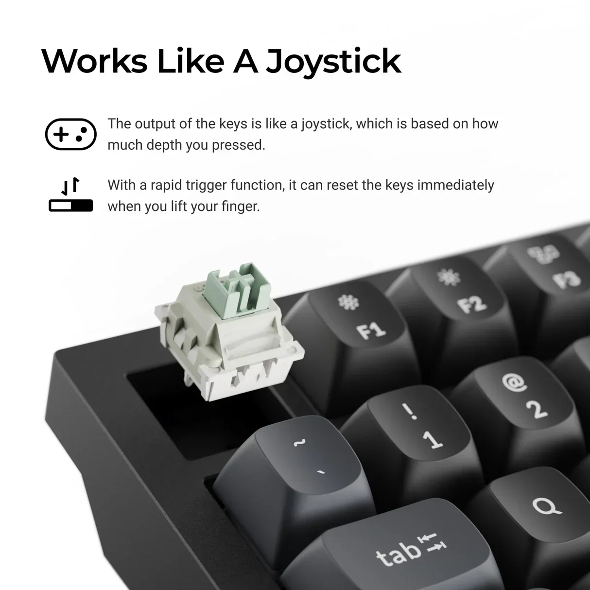 Keychron Q1 HE 8K Magnetic Switch Keyboard(US ANSI layout Only Wired Keyboard) - Image 3