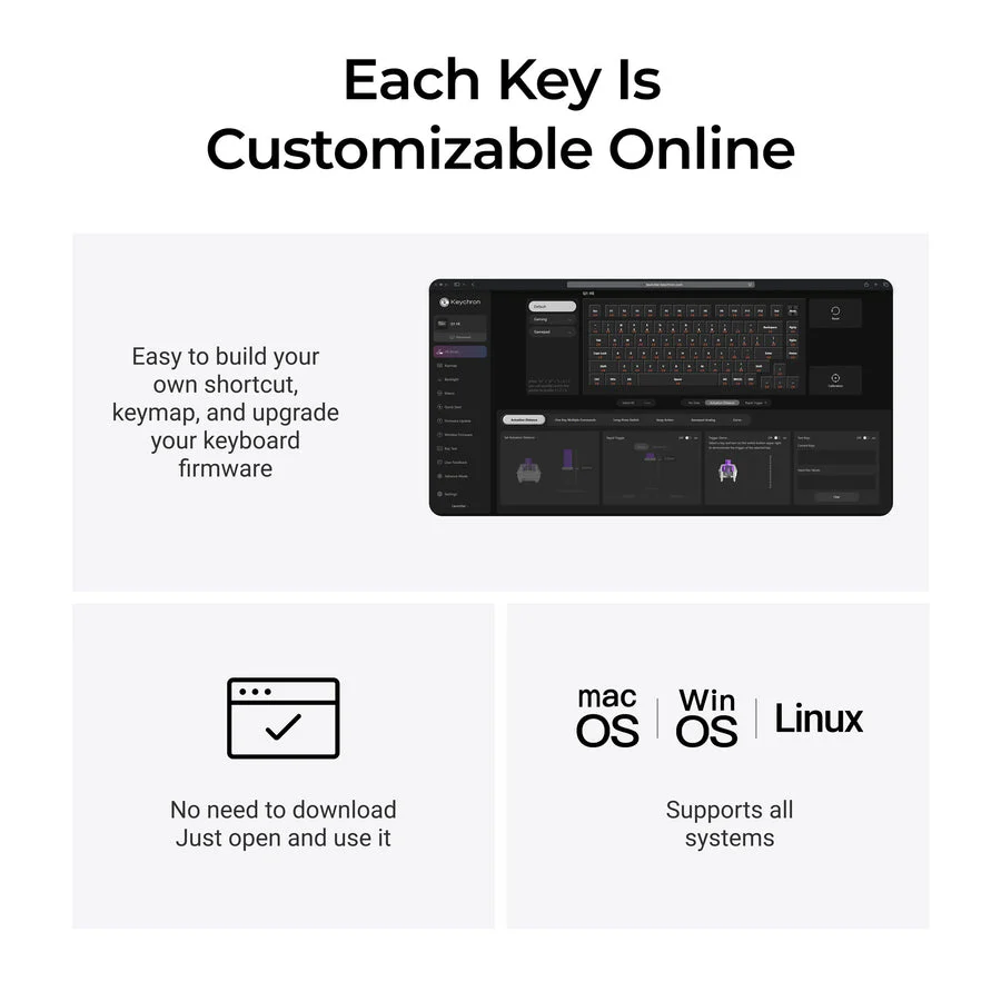 Keychron Q1 HE QMK Wireless Custom Keyboard - Copper Edition(US ANSI Layout) - Image 7
