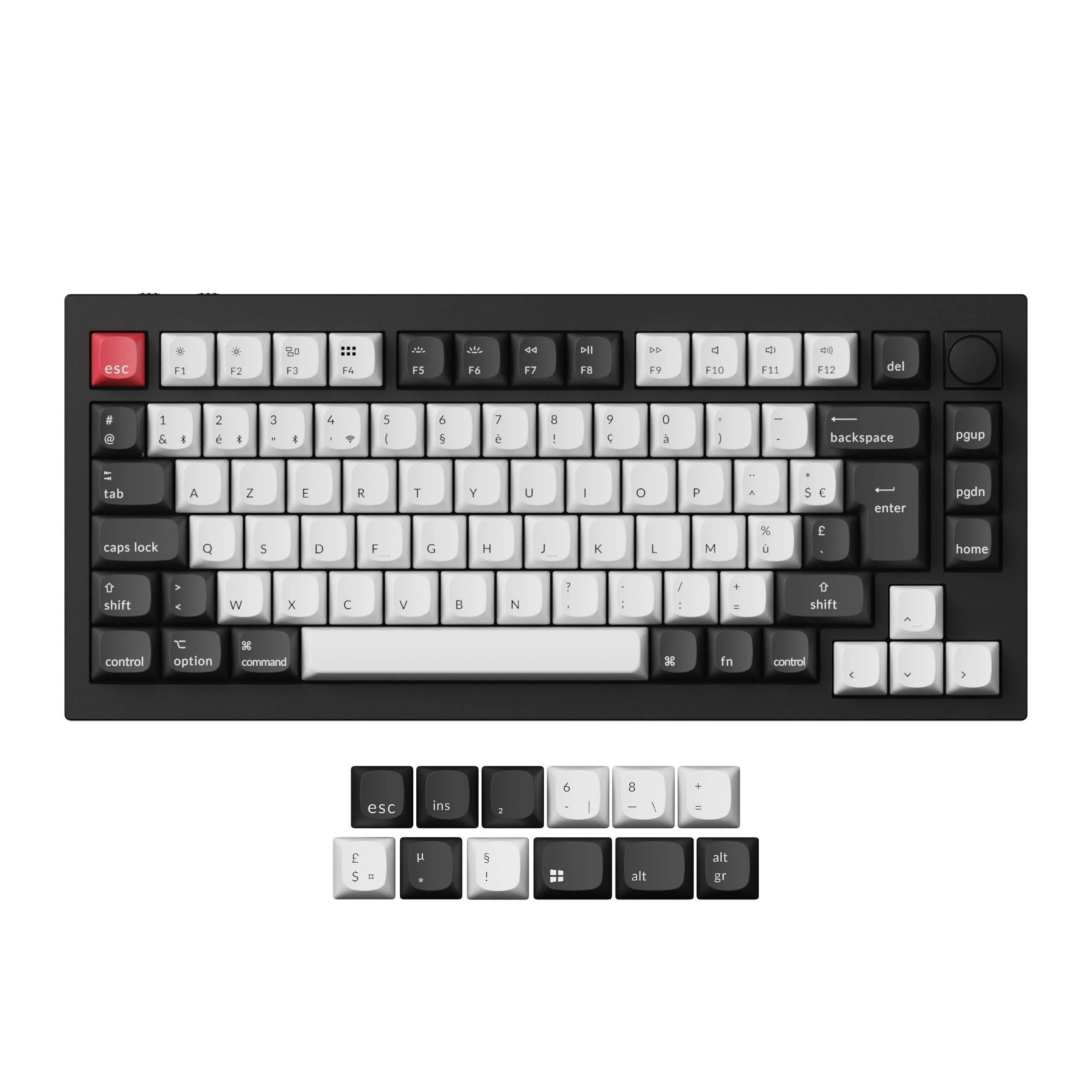 Keychron Q1 HE QMK Wireless Custom Keyboard ISO Layout Collection - Image 5