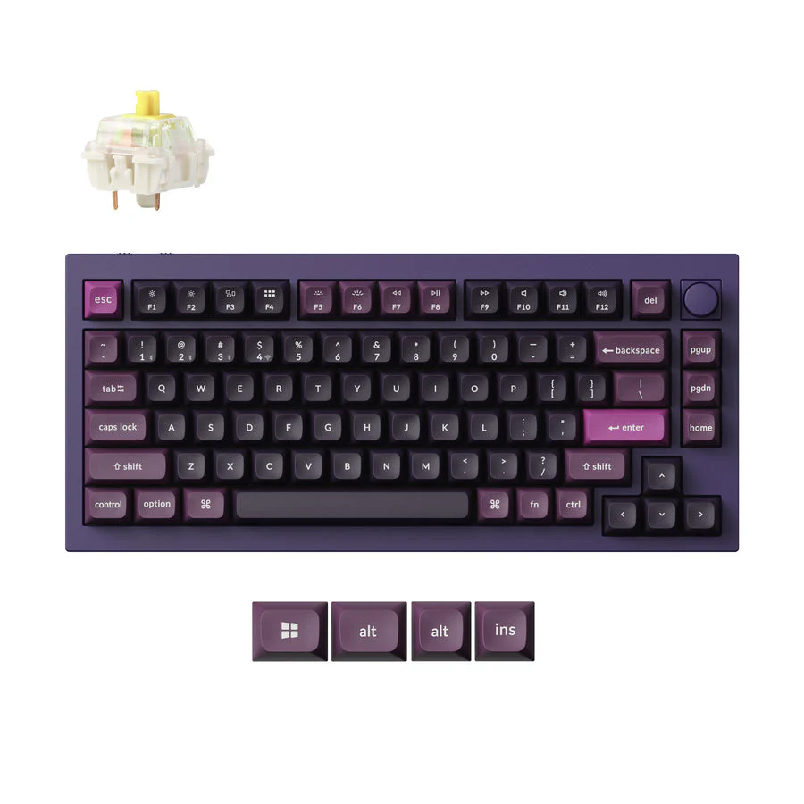 Keychron Q1 Max QMK/VIA Wireless Custom Mechanical Keyboard (US Layout) - Image 19