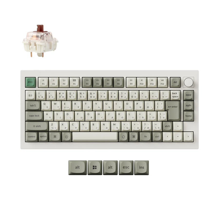 Keychron Q1 Max QMK/VIA Wireless Custom Mechanical Keyboard ISO Layout Collection - Image 17