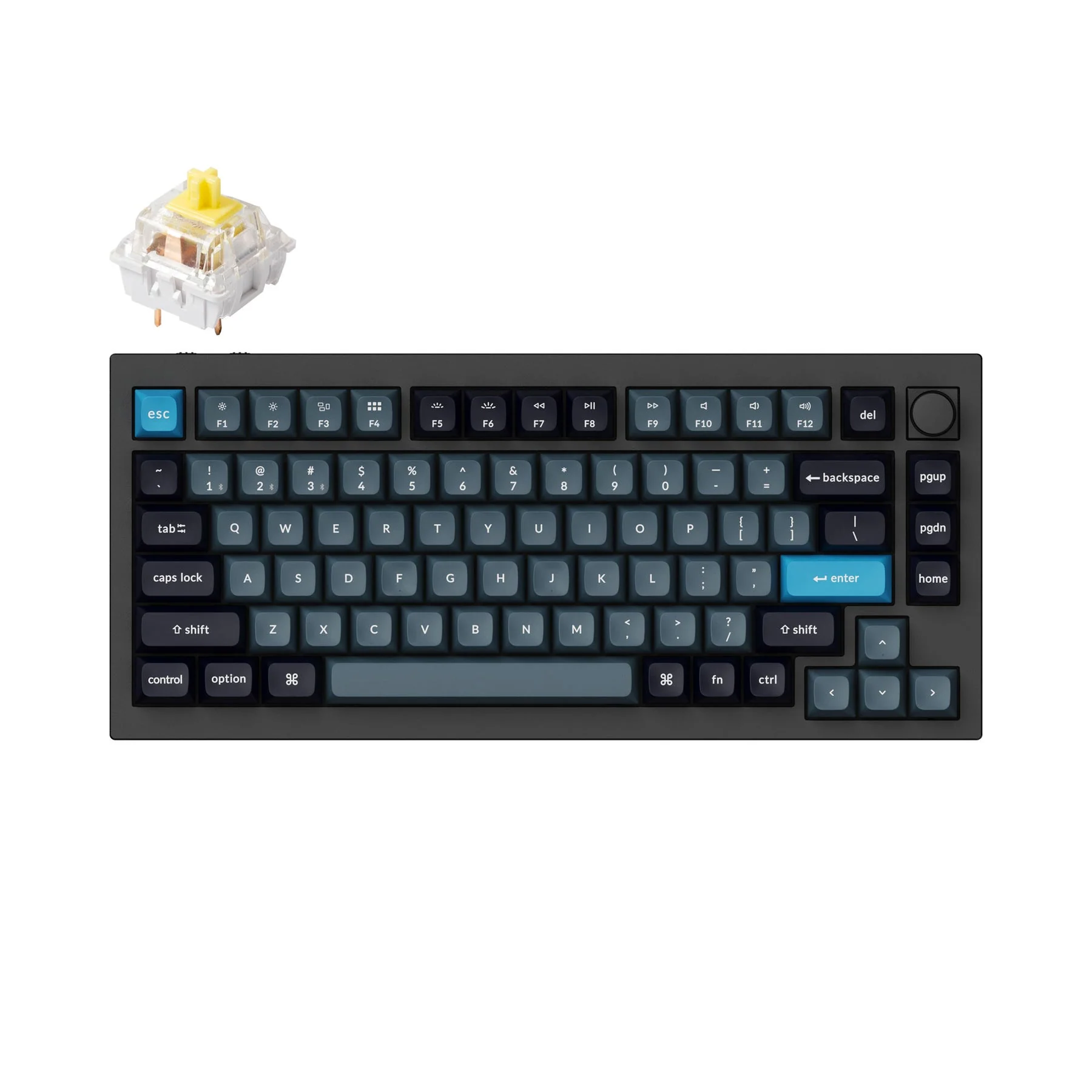 Keychron Q1 Pro QMK/VIA Wireless Custom Mechanical Keyboard (US Layout) - Image 3