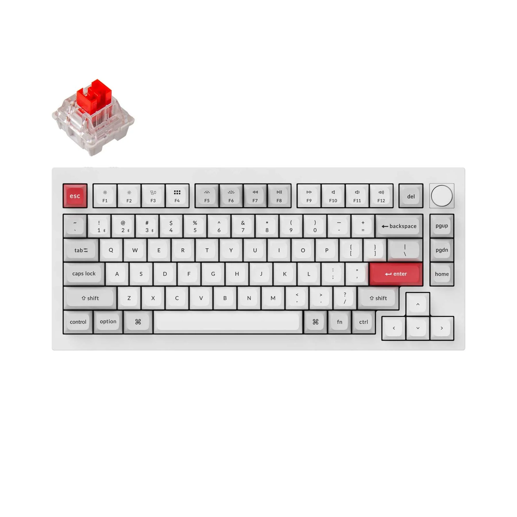Keychron Q1 Pro QMK/VIA Wireless Custom Mechanical Keyboard (US Layout) - Image 7