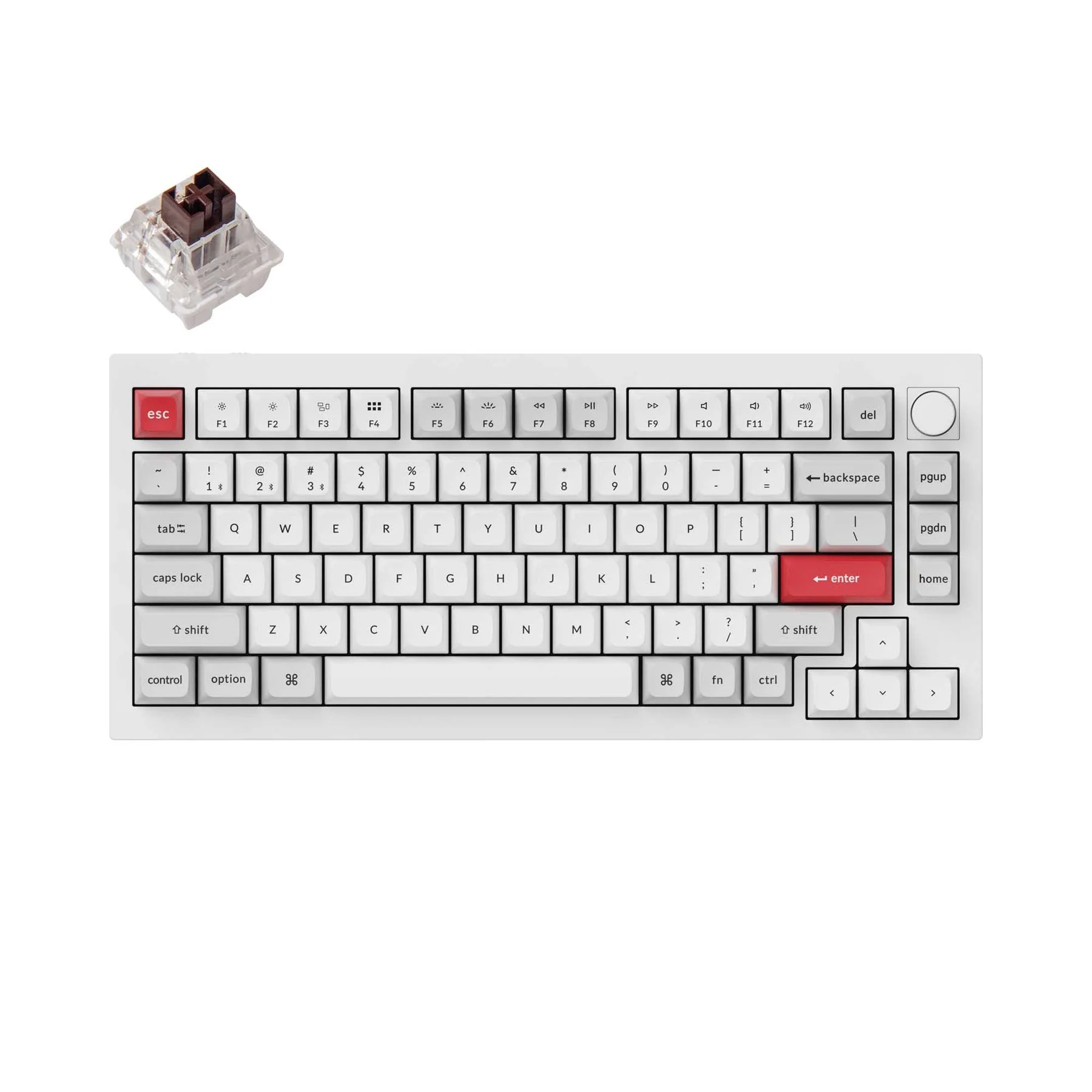 Keychron Q1 Pro QMK/VIA Wireless Custom Mechanical Keyboard (US Layout) - Image 8