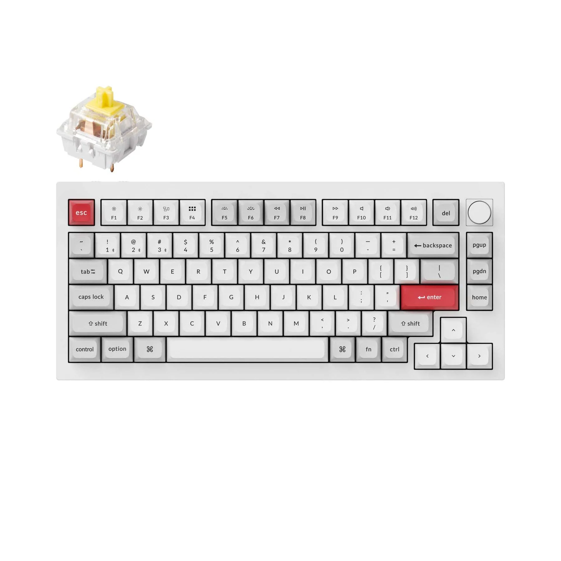 Keychron Q1 Pro QMK/VIA Wireless Custom Mechanical Keyboard (US Layout) - Image 9