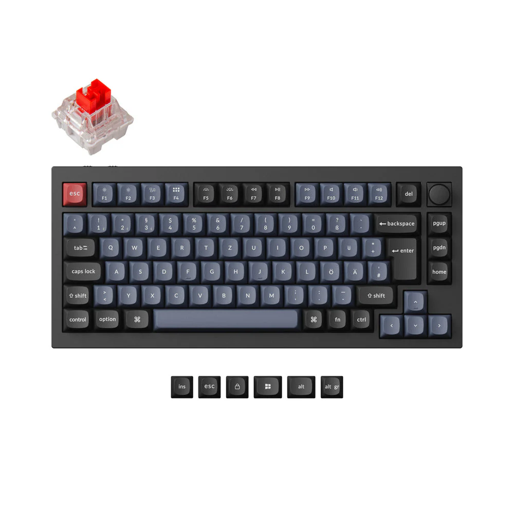 Keychron Q1 Pro QMK/VIA Wireless Custom Mechanical Keyboard ISO Layout Collection - Image 11