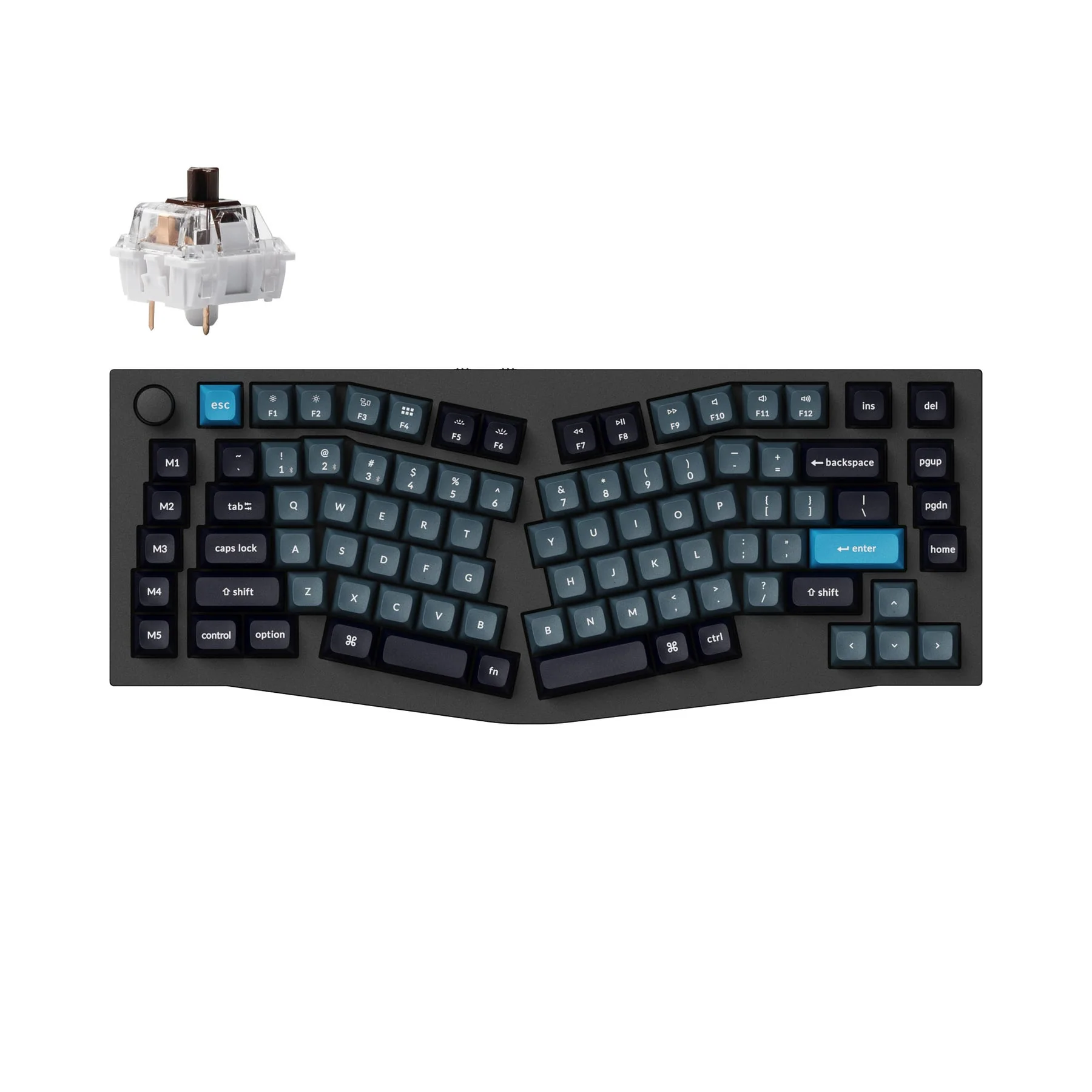 Keychron Q10 Pro (Alice Layout) QMK/VIA Wireless Custom Mechanical Keyboard (US Layout) - Image 2