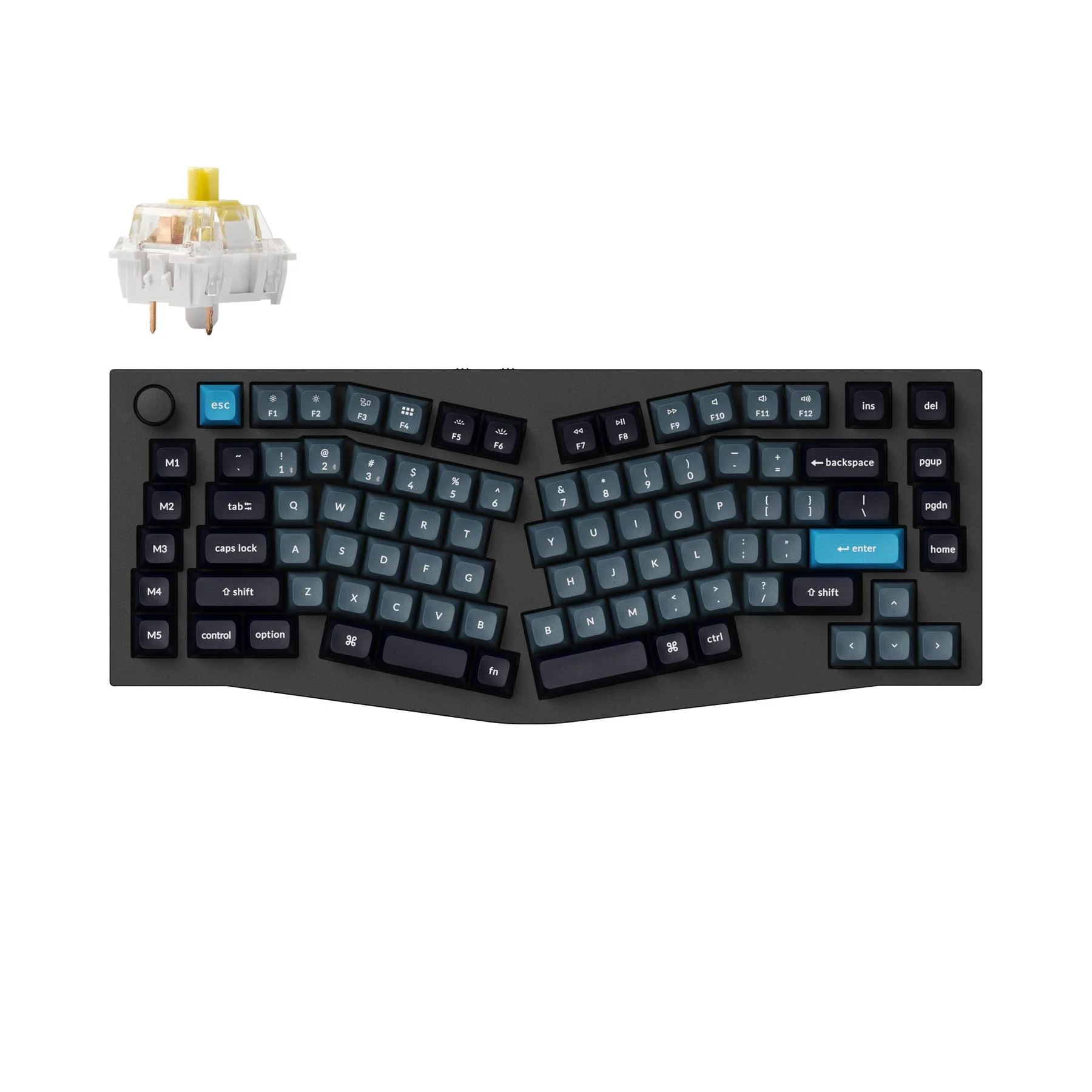 Keychron Q10 Pro (Alice Layout) QMK/VIA Wireless Custom Mechanical Keyboard (US Layout) - Image 3