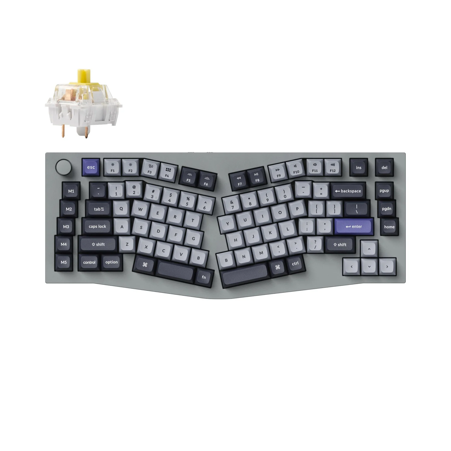 Keychron Q10 Pro (Alice Layout) QMK/VIA Wireless Custom Mechanical Keyboard (US Layout) - Image 6