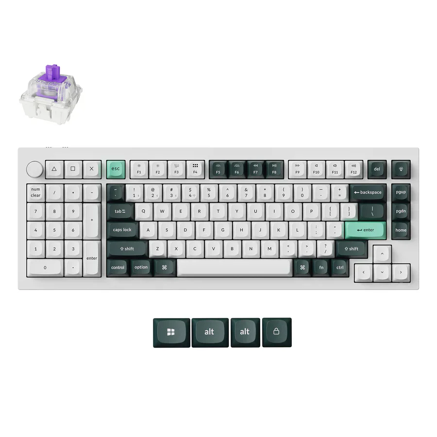 Keychron Q12 HE QMK Wireless Custom Keyboard (US ANSI Layout) - Image 3