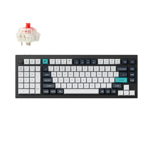 Keychron Q12 Max QMK/VIA Wireless Custom Mechanical Keyboard(US ANSI Layout)