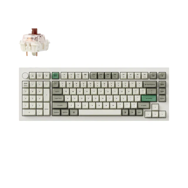 Keychron Q12 Max QMK/VIA Wireless Custom Mechanical Keyboard(US ANSI Layout) - Image 5