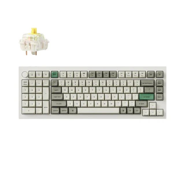 Keychron Q12 Max QMK/VIA Wireless Custom Mechanical Keyboard(US ANSI Layout) - Image 6