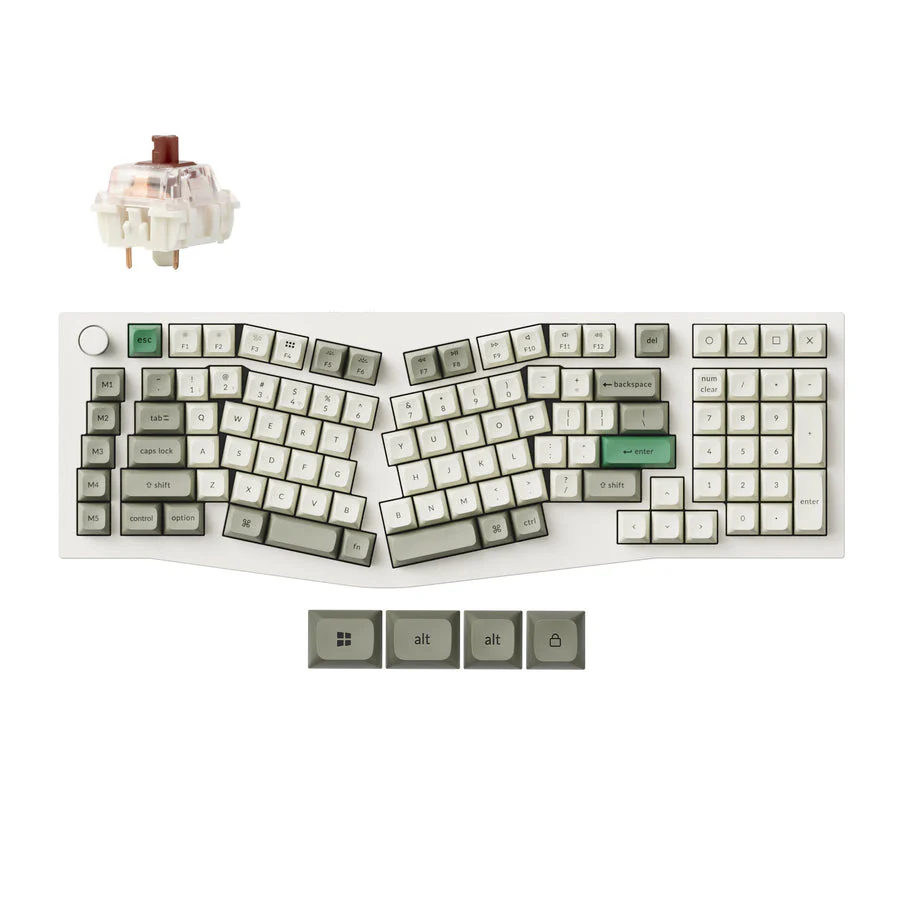 Keychron Q13 Max (Alice Layout) QMK Wireless Custom Mechanical Keyboard(US ANSI Layout) - Image 5