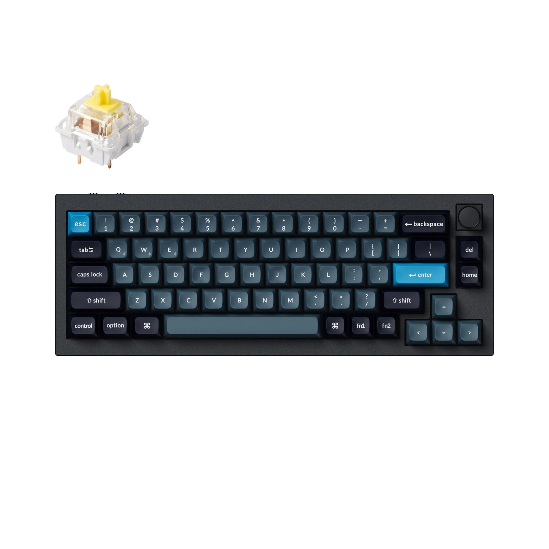 Keychron Q2 Pro QMK/VIA Wireless Custom Mechanical Keyboard (US Layout) - Image 3