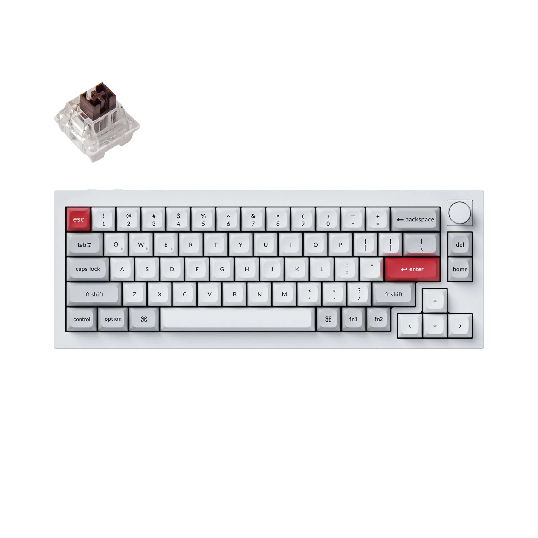 Keychron Q2 Pro QMK/VIA Wireless Custom Mechanical Keyboard (US Layout) - Image 8