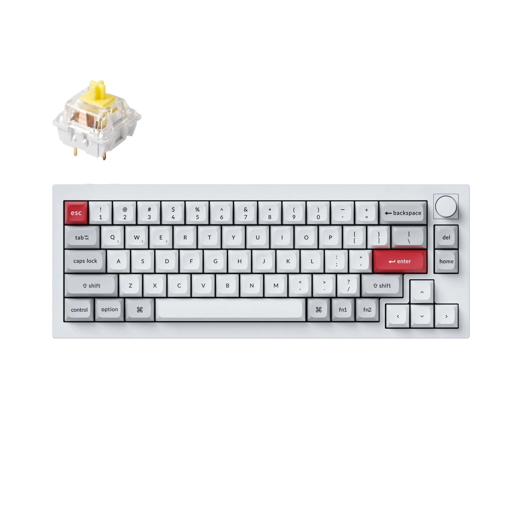 Keychron Q2 Pro QMK/VIA Wireless Custom Mechanical Keyboard (US Layout) - Image 9