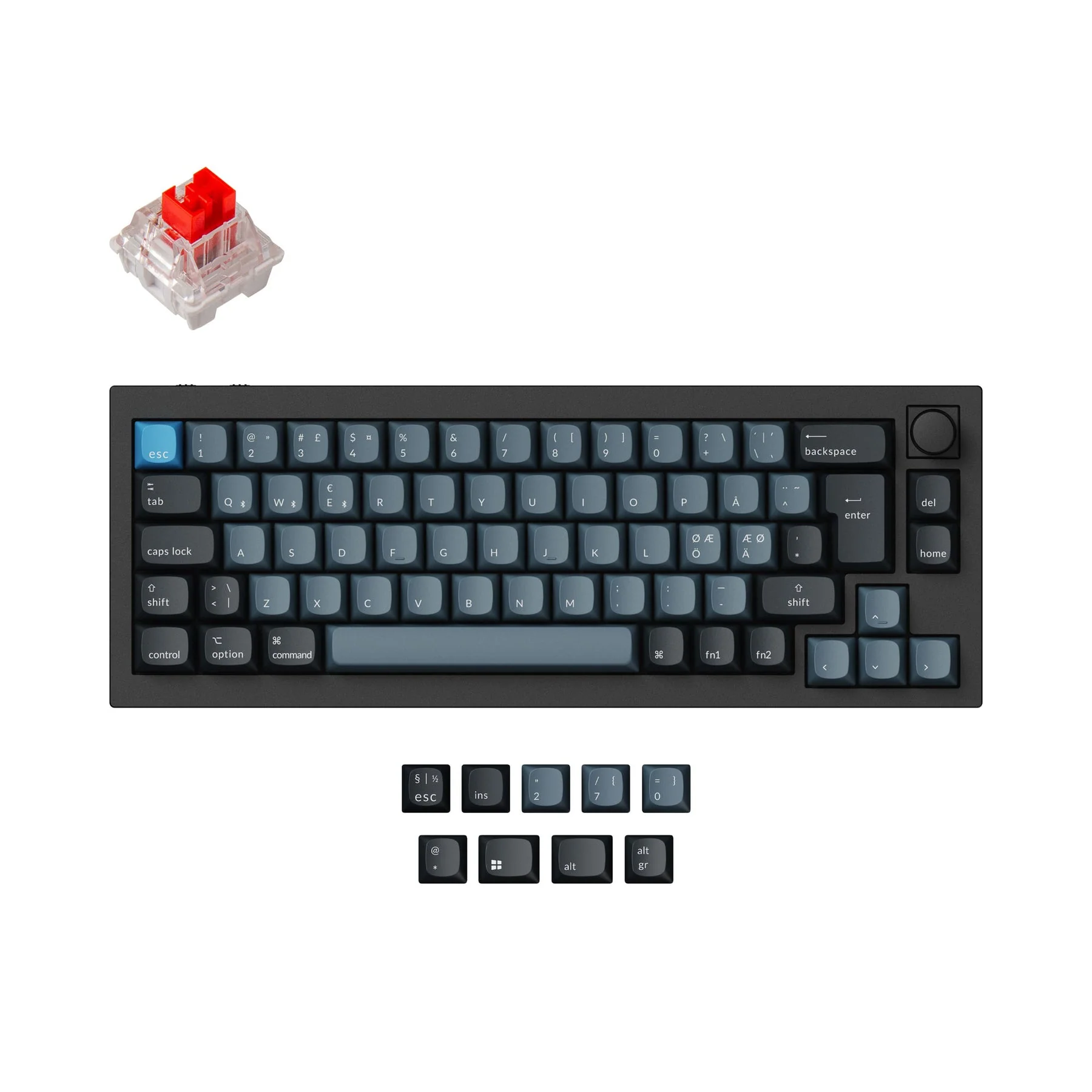Keychron Q2 Pro QMK/VIA Wireless Custom Mechanical Keyboard ISO Layout Collection - Image 14