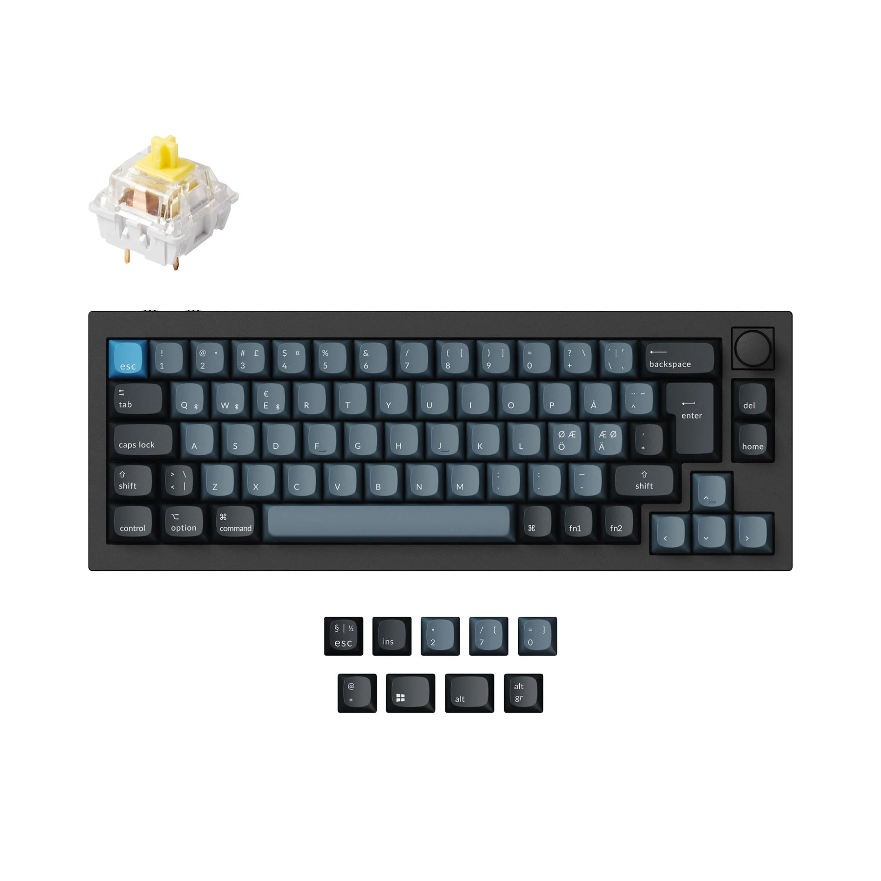 Keychron Q2 Pro QMK/VIA Wireless Custom Mechanical Keyboard ISO Layout Collection - Image 15