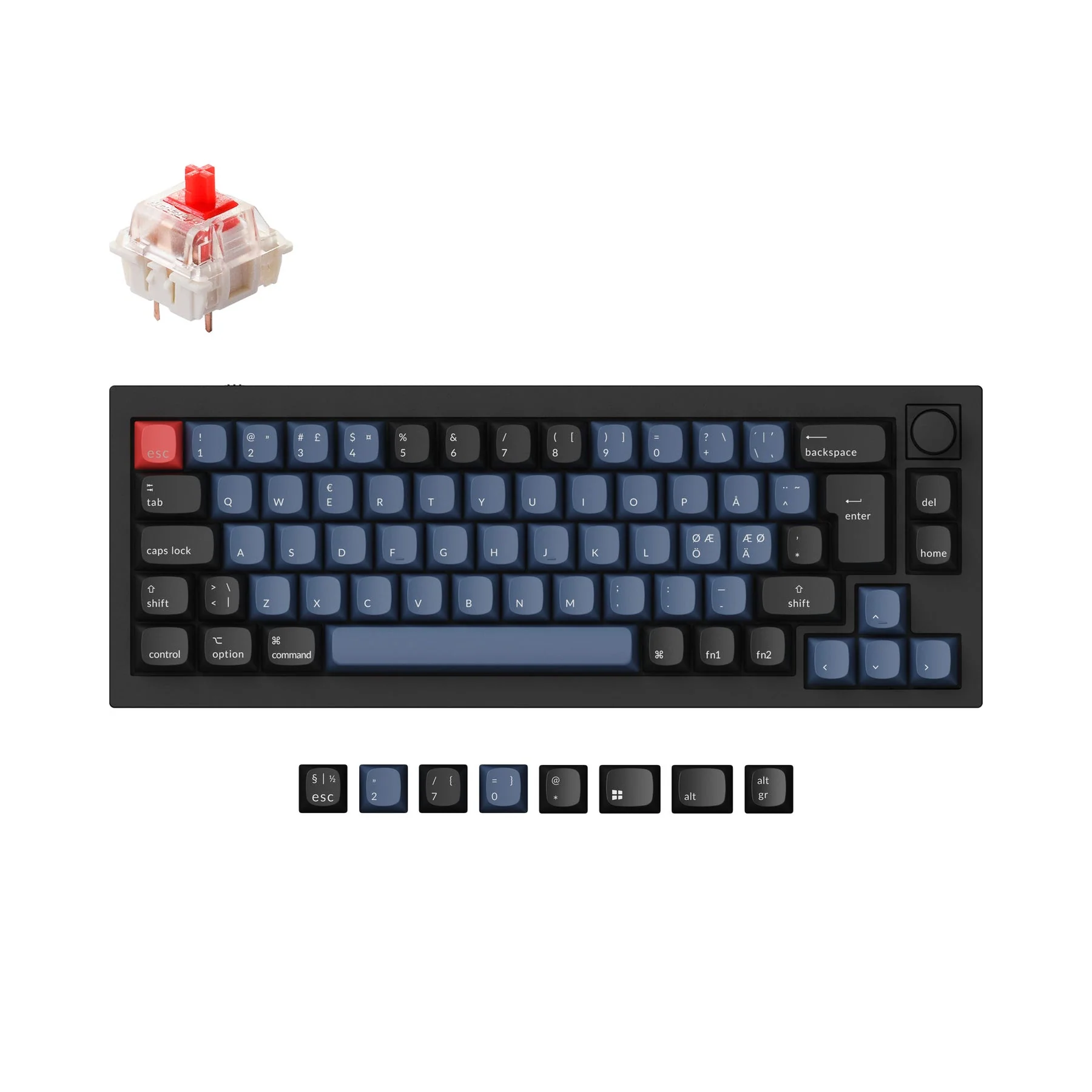 Keychron Q2 QMK Custom Mechanical Keyboard ISO Layout Collection - Image 17