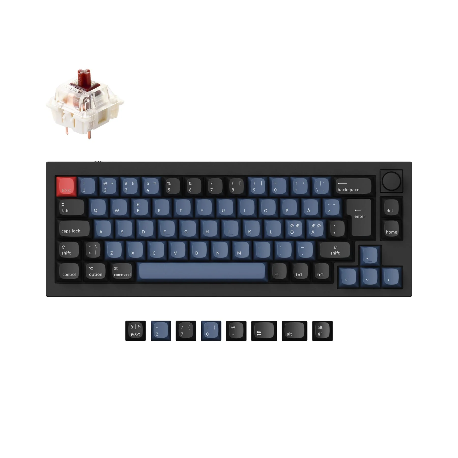 Keychron Q2 QMK Custom Mechanical Keyboard ISO Layout Collection - Image 18