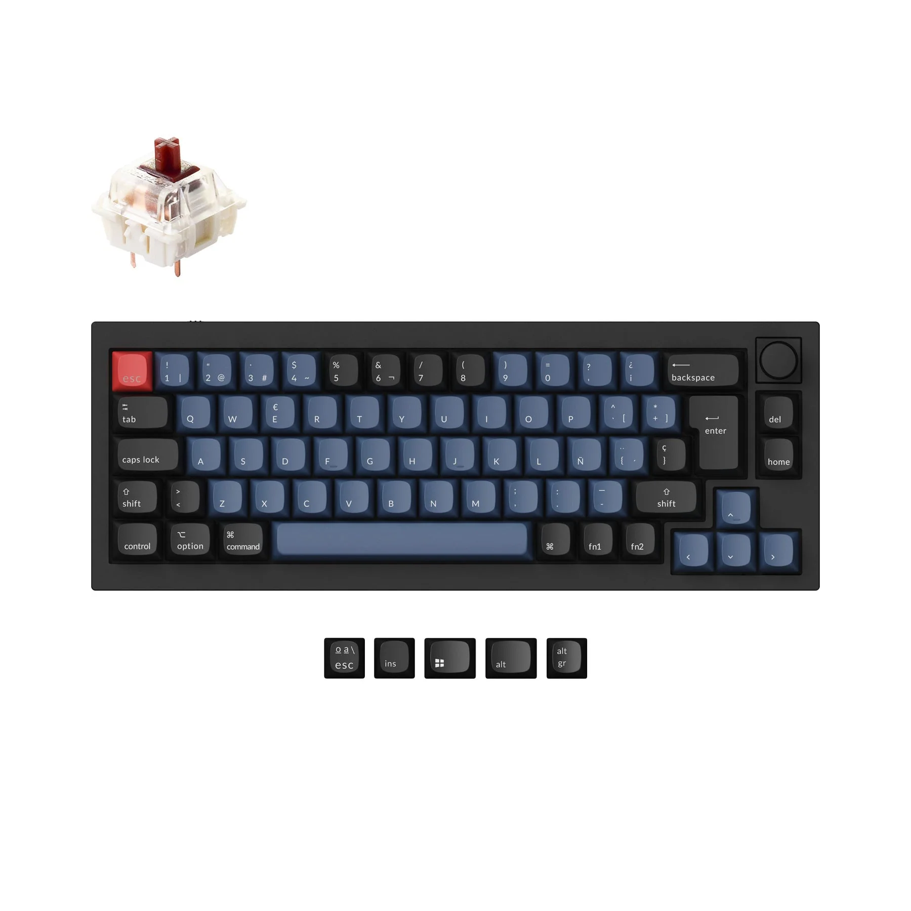 Keychron Q2 QMK Custom Mechanical Keyboard ISO Layout Collection - Image 8