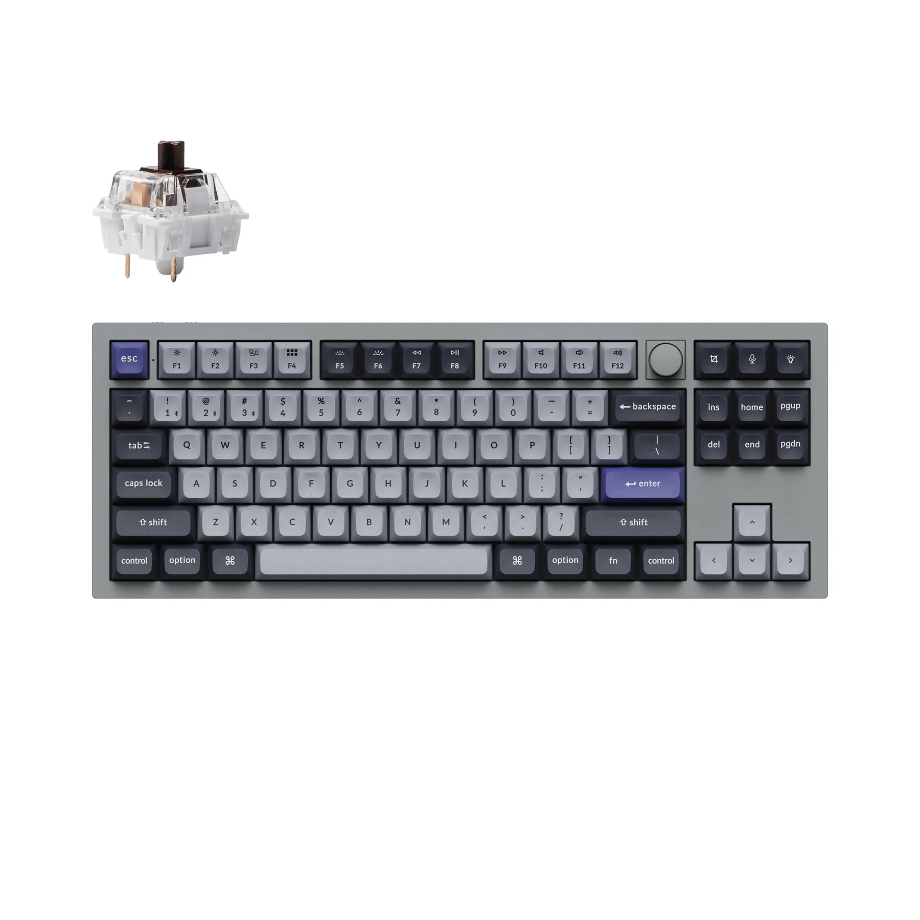 Keychron Q3 Pro QMK/VIA Wireless Custom Mechanical Keyboard (US Layout) - Image 17