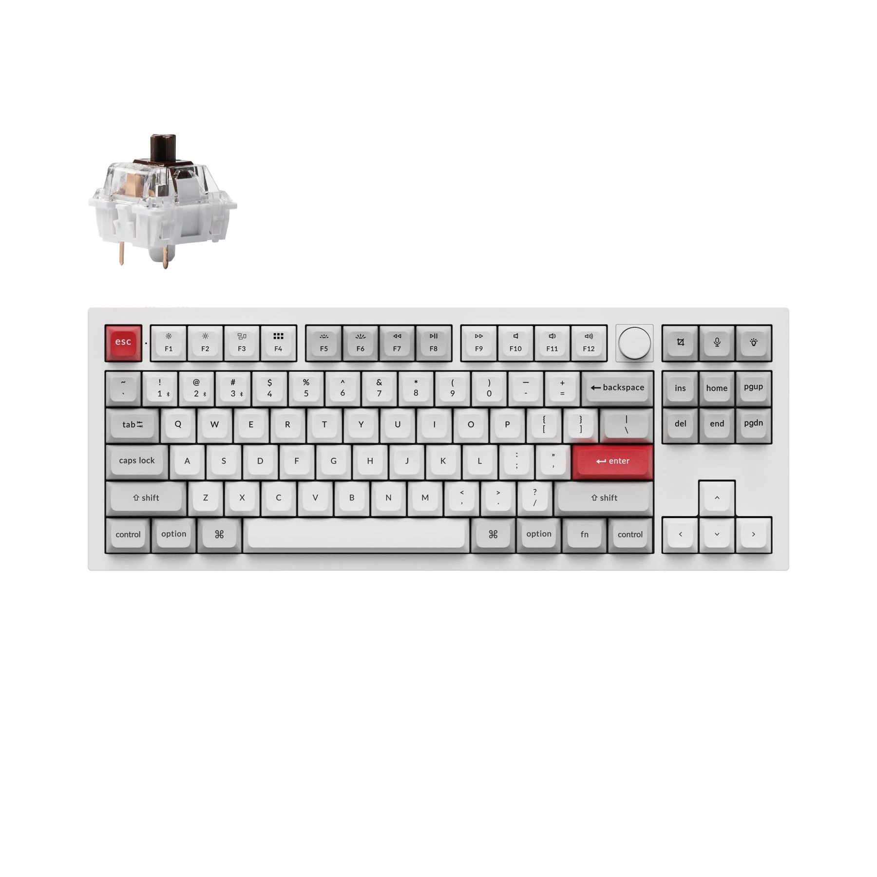 Keychron Q3 Pro QMK/VIA Wireless Custom Mechanical Keyboard (US Layout) - Image 20