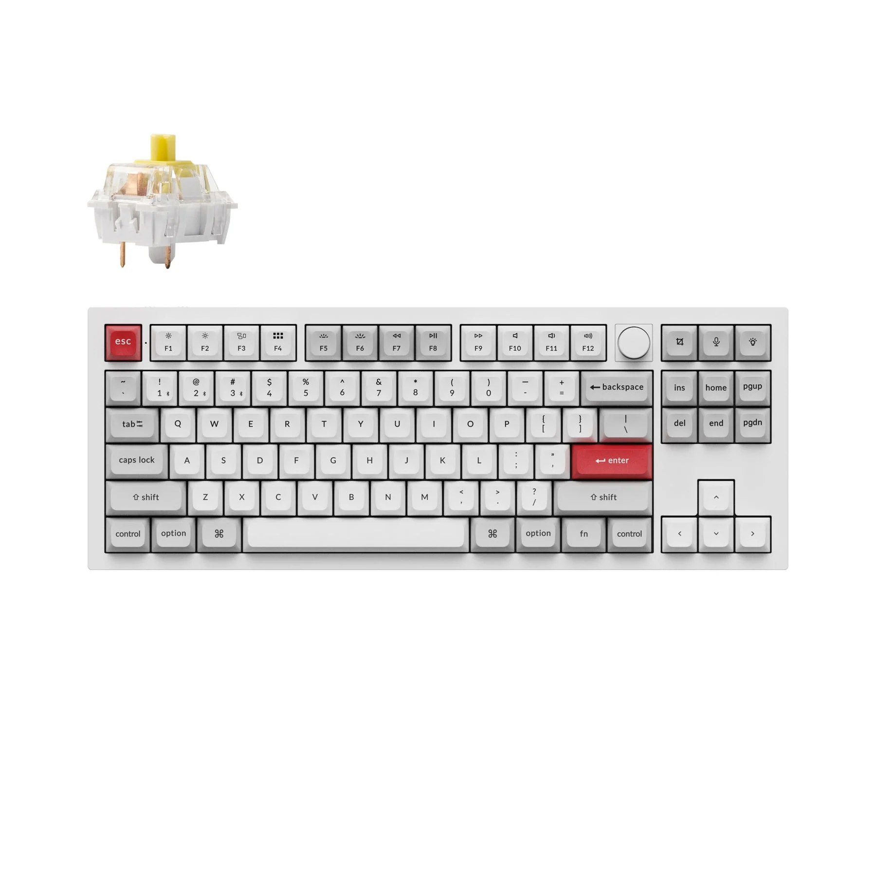 Keychron Q3 Pro QMK/VIA Wireless Custom Mechanical Keyboard (US Layout) - Image 21