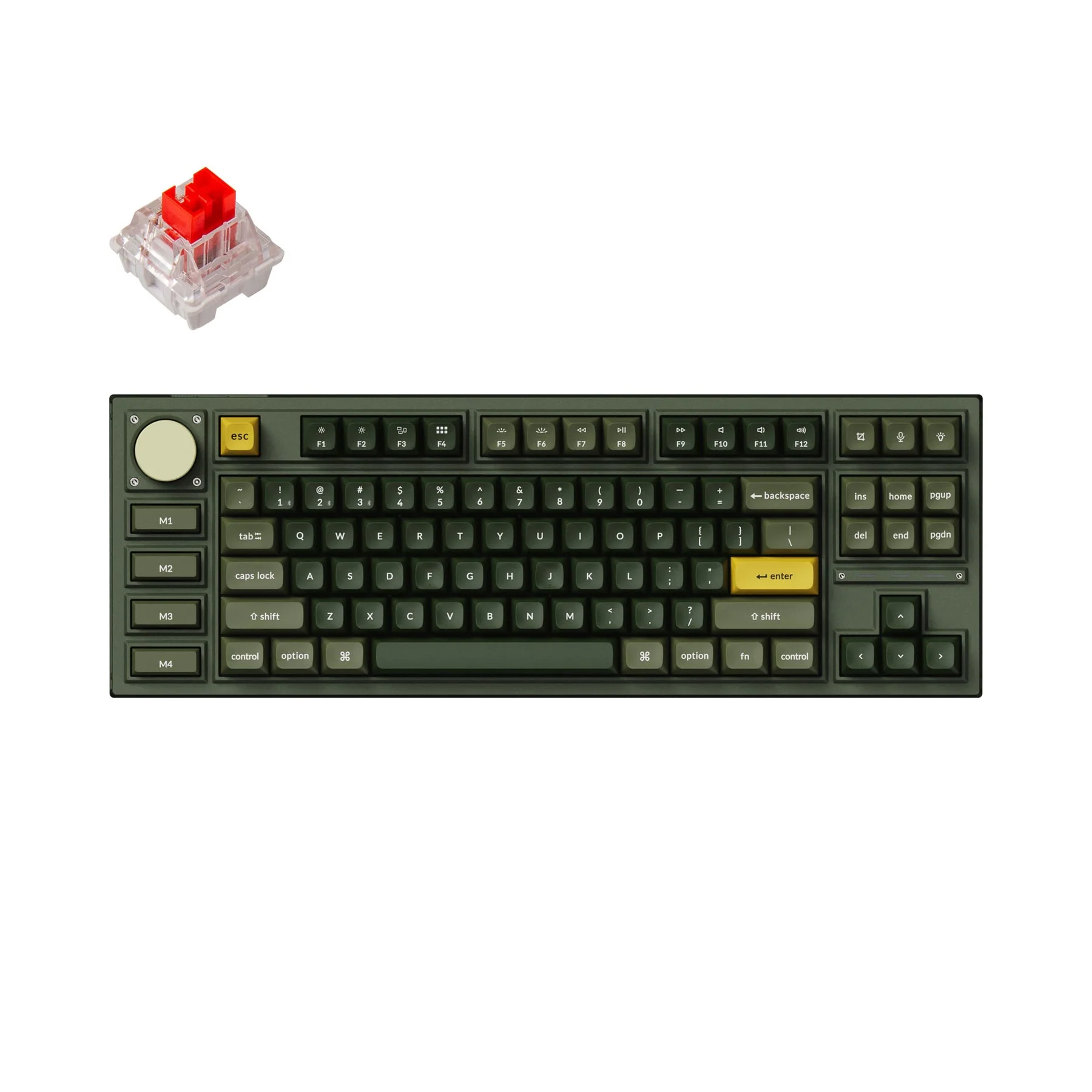 Keychron Q3 Pro QMK/VIA Wireless Custom Mechanical Keyboard (US Layout) - Image 4