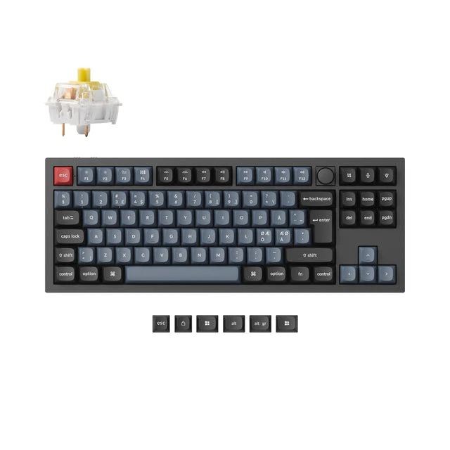 Keychron Q3 Pro QMK/VIA Wireless Custom Mechanical Keyboard ISO Layout Collection - Image 23