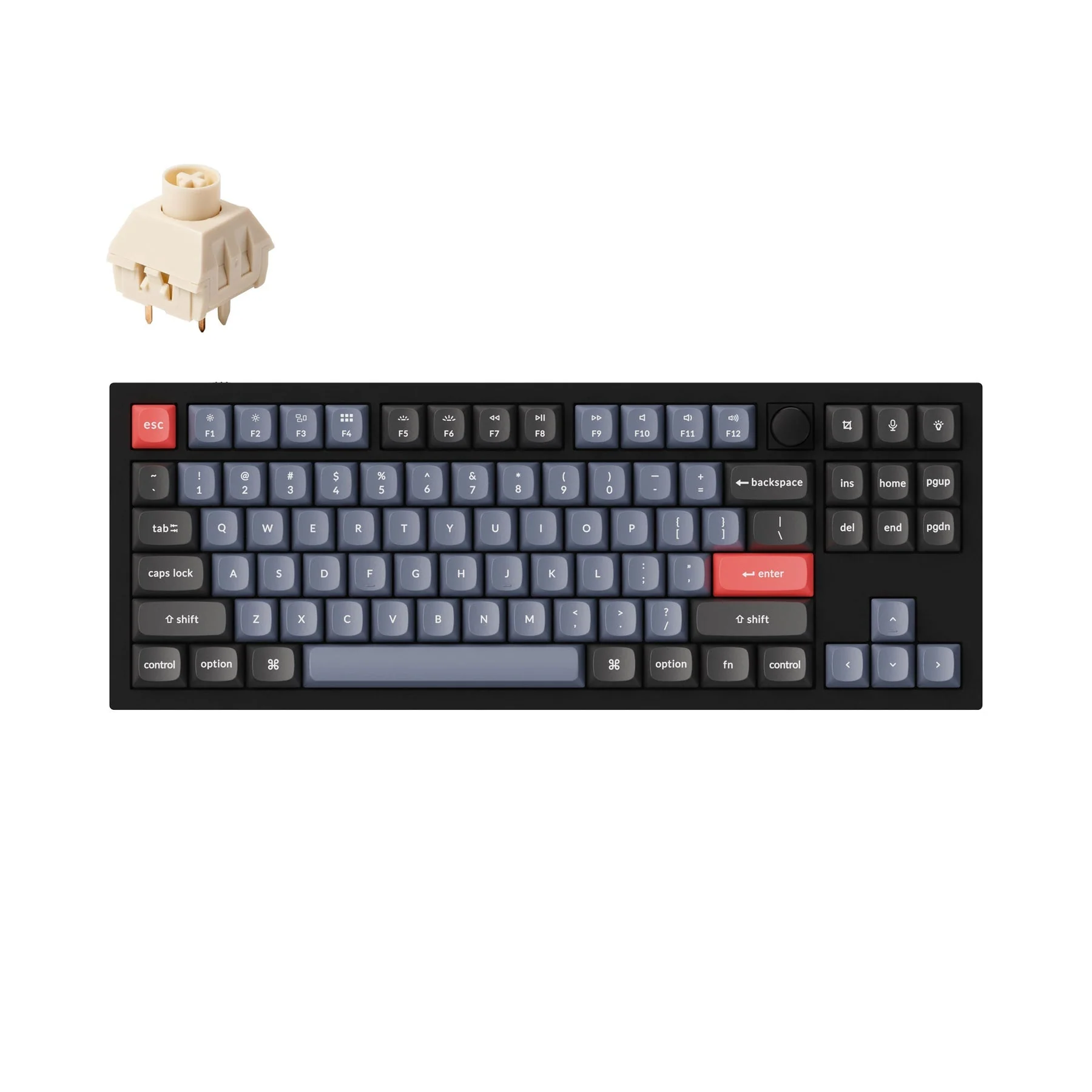 Keychron Q3 QMK Custom Mechanical Keyboard (US ANSI Layout) - Image 46