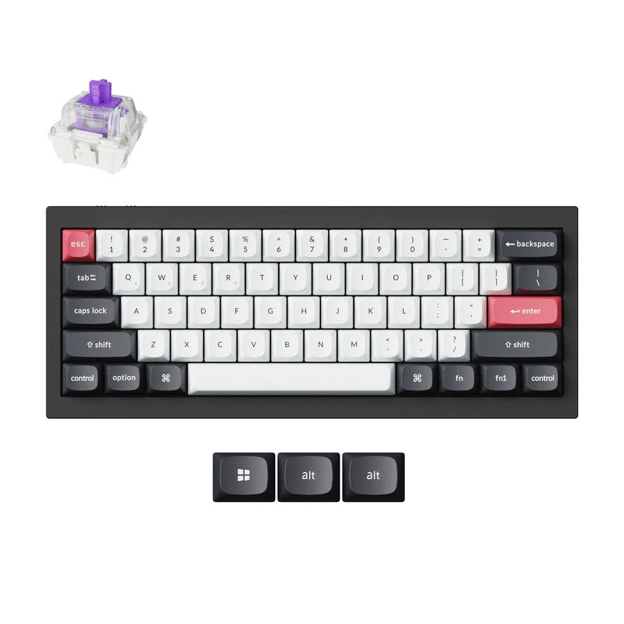 Keychron Q4 HE QMK Wireless Custom Keyboard(US ANSI Layout)