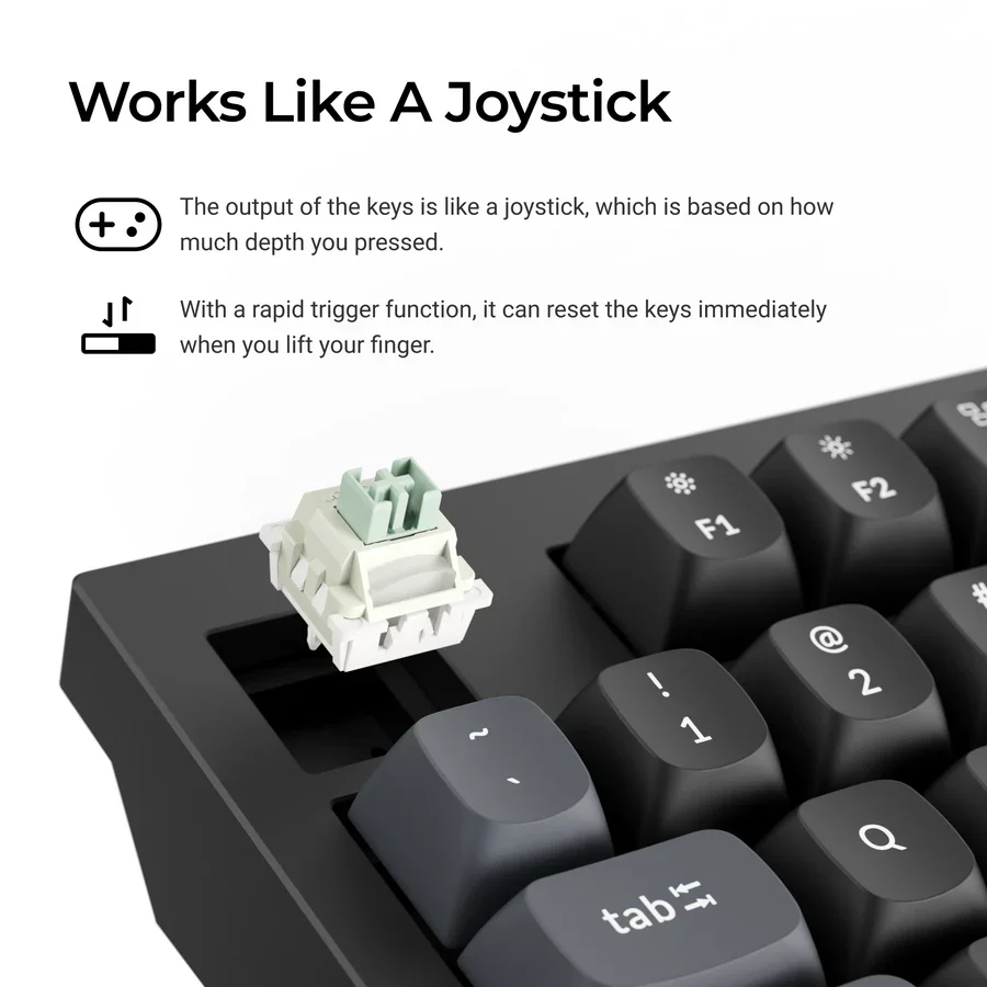 Keychron Q5 HE 8K Magnetic Switch Keyboard(US ANSI layout Only Wired Keyboard) - Image 6